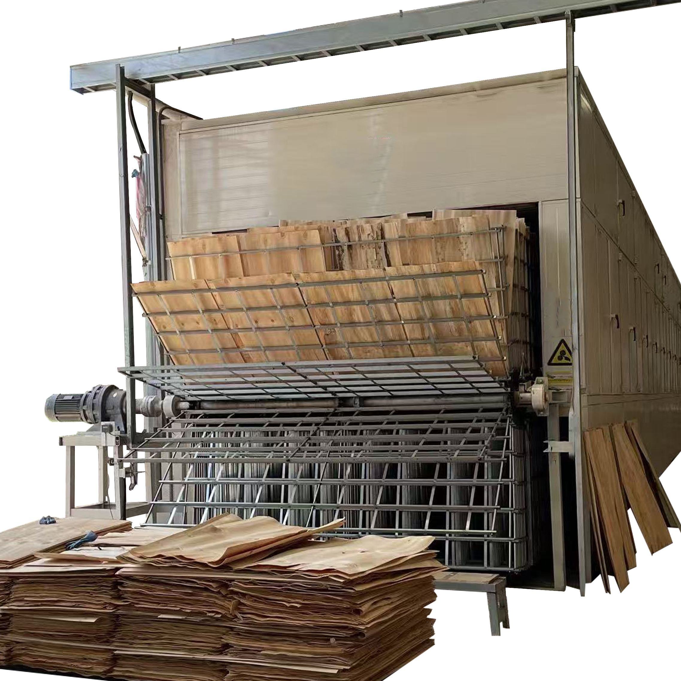 Plywood Machine Veneer Dryer with Automatic Veneer Loader