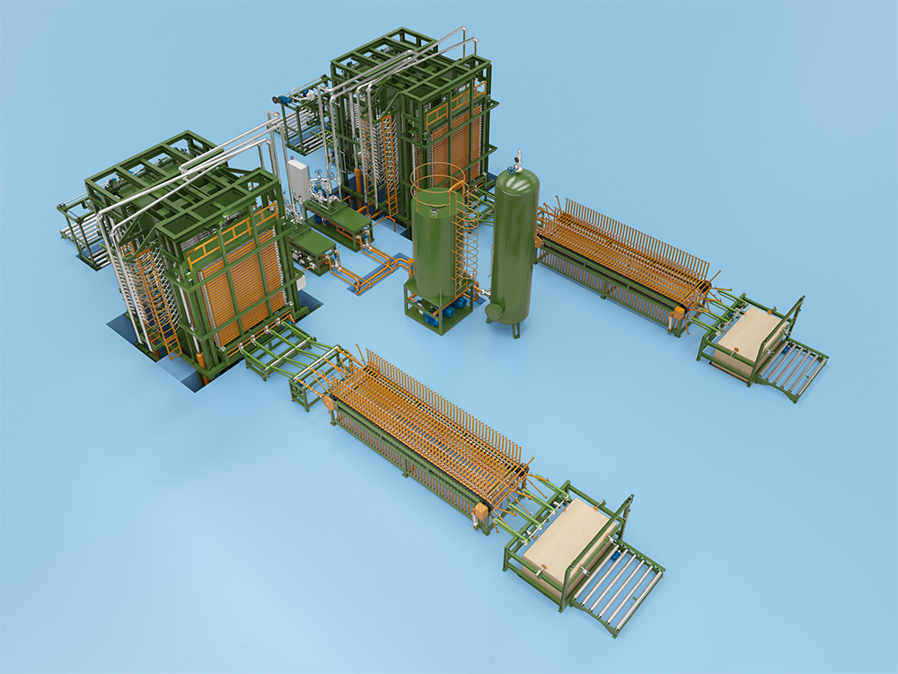 30 layers hot press plywood hot press一拖二（25）